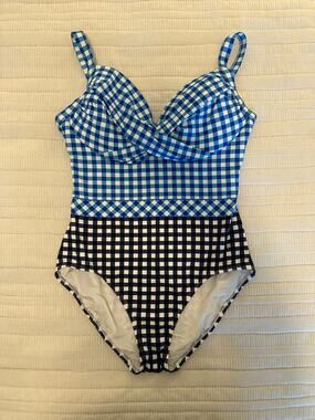 Draper James x Lands' End 10D One Piece Swimsuit